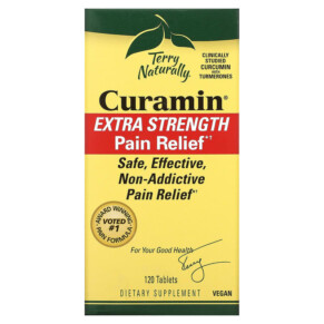 Terry Naturally Curamin Pain Relief Extra Strength 120 Tablets 367703112028
