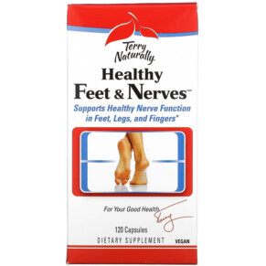 Terry Naturally Healthy Feet & Nerves 120 Capsules 367703342029