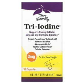 Terry Naturally Tri-Iodine 3 mg 90 Capsules 367703420093