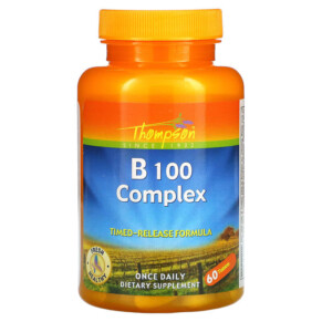 Thompson B 100 Complex 60 Tablets 031315195174