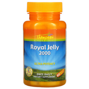 Thompson Royal Jelly Ultra Potency 2.000 mg 60 Vegetarian Capsules 031315193507