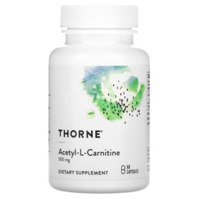 Thorne Acetyl-L-Carnitine 500 mg 60 Capsules 693749520023