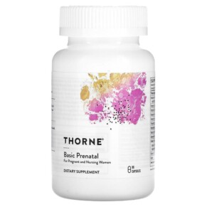 Thorne Basic Prenatal 90 Capsules 693749015048
