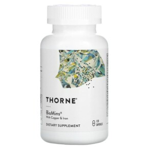 Thorne BioMins with Copper & Iron 120 Capsules 693749006640