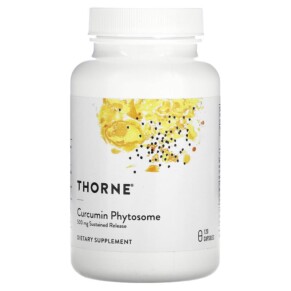 Thorne Curcumin Phytosome Sustained Release 500 mg 120 Capsules 693749004844