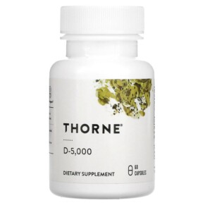 Thorne D-5.000 60 Capsules 693749138013