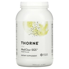 Thorne MediClear-SGS Vanilla 34.4 oz (977 g) 693749012566