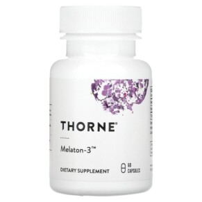Thorne Melaton-3 60 Capsules 693749788027