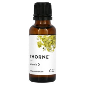 Thorne Vitamin D Liquid 1 fl oz (30 ml) 693749168010