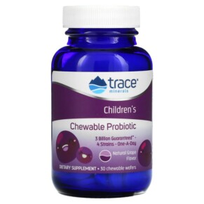 Trace Minerals ® Children's Chewable Probiotic Concord Grape 30 Chewables 878941003271