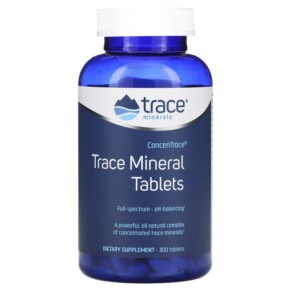Trace Minerals ® ConcenTrace Trace Mineral Tablets 300 Tablets 878941001062