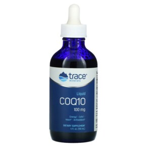 Trace Minerals ® Liquid CoQ10 Tangerine 100 mg 4 fl oz (118 ml) 878941003165
