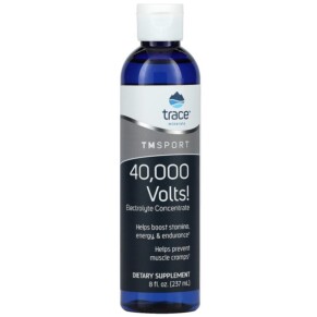 Trace Minerals ® TM Sport 40.000 Volts! Electrolyte Concentrate 8 fl oz (237 ml) 878941001109