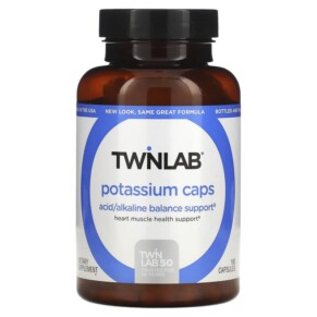 Twinlab Potassium Caps 180 Capsules 027434010344