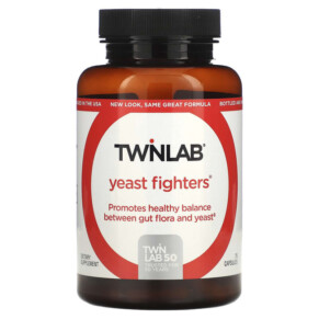 Twinlab Yeast Fighters 75 Capsules 027434016803