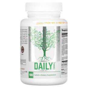 Universal Nutrition Daily Formula The Everyday Multi-Vitamin 100 Tablets 039442047106