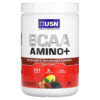USN BCAA Amino+ Recovery & Endurance Powder Fruit Punch 9.63 oz (273 g) 6009544945093