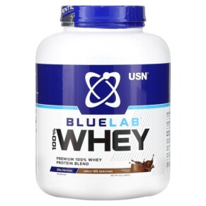 USN Bluelab 100% Whey Chocolate 4.5 lbs (2.041 g) 6009544954132