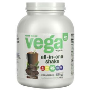 Vega Plant-Based All-In-One Shake Chocolate 61.8 oz (1.7 kg) 838766004976