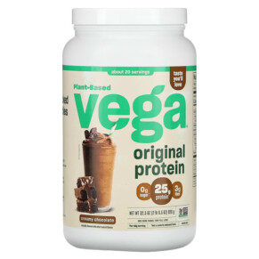 Vega Plant-Based Original Protein Creamy Chocolate 2 lb 0.5 oz (920 g) 838766001401