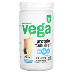 Vega Plant-Based Protein Made Simple Vanilla 9.2 oz (259 g) 838766001500