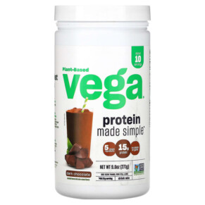 Vega Protein Made Simple Dark Chocolate 9.6 oz (271 g) 838766001517