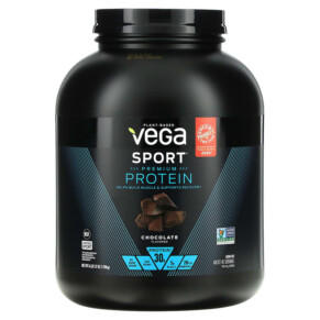 Vega Sport Plant-Based Premium Protein Chocolate 4 lb 5.9 oz (1.98 kg) 838766008585