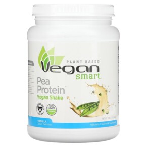 VeganSmart Pea Protein Vegan Shake Vanilla 1.1 lb (540 g) 079911026058