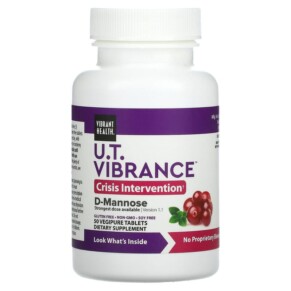 Vibrant Health U.T. Vibrance 50 Vegipure Tablets 074306800503