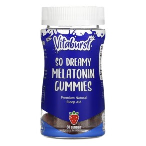 Vitaburst So Dreamy Melatonin Gummies Strawberry 60 Gummies 850013366040