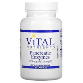 Vital Nutrients Pancreatic Enzymes 500 mg 90 Capsules 693465417119