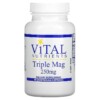 Vital Nutrients Triple Mag 250 mg 90 Vegetarian Capsules 693465309117