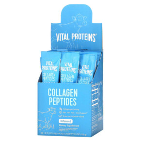 Vital Proteins Collagen Peptides Unflavored 20 Packets 0.35 oz (10 g) Each 850232005393