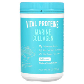 Vital Proteins Marine Collagen Wild Caught Unflavored 7.8 oz (221 g) 850232005485