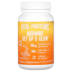 Vital Proteins Morning Get Up & Glow 60 Capsules 850017983496