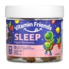 Vitamin Friends Sleep Vegan Gummies Strawberry Lemon 60 Pectin Gummies 852386008510