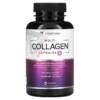 Vitauthority Multi Collagen Capsules Plus Vitamin C Hyaluronic Acid Unflavored 90 Capsules 856360008190