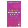 Viva Naturals Organic Hair + Skin & Nails 120 Tablets 811067031230