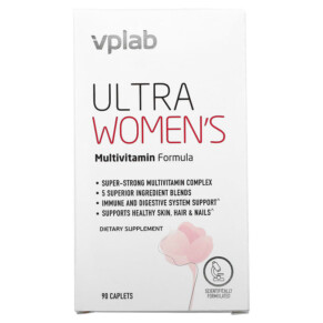 Vplab Ultra Women’s Multivitamin Formula 90 Caplets 860003541319