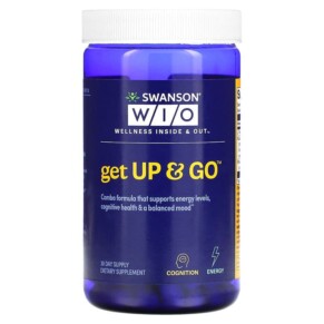 Wellness Inside & Out Get Up & Go 60 Vegetarian Capsules 840317300154