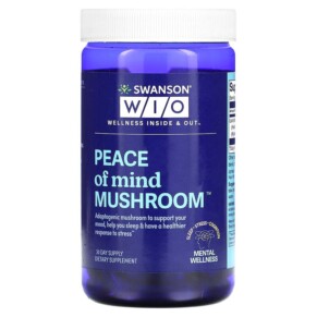 Wellness Inside & Out Peace of Mind Mushroom 30 Capsules 840317300239