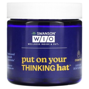 Wellness Inside & Out Put On Your Thinking Hat 30 Vegetarian Capsules 840317300093