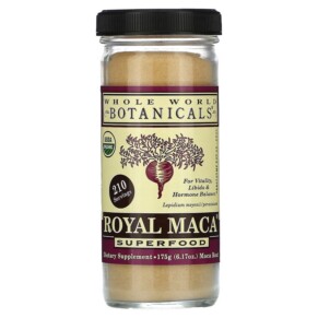 Whole World Botanicals Royal Maca Superfood 6.17 oz (175 g) 691195001509