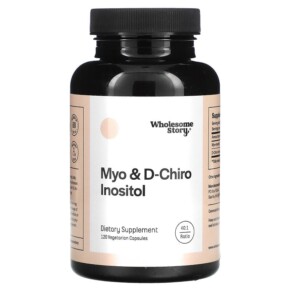 Wholesome Story Myo & D-Chiro Inositol 120 Vegetarian Capsules 860003257845