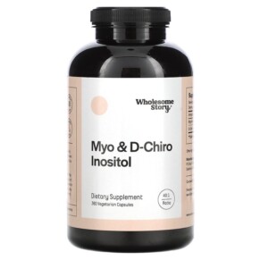 Wholesome Story Myo & D-Chiro Inositol 360 Vegetarian Capsules 860003257852