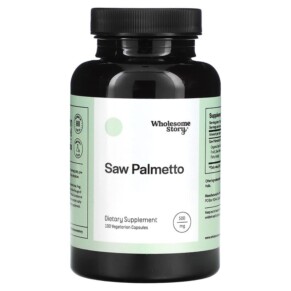 Wholesome Story Saw Palmetto 500 mg 100 Vegetarian Capsules 860003257890