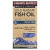 Wiley's Finest Wild Alaskan Fish Oil Peak EPA 1.250 mg 120 Fish Softgels 857188004203