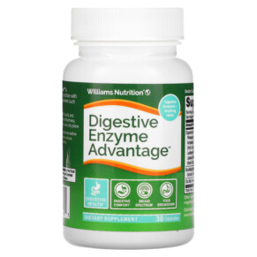 Williams Nutrition Digestive Enzyme Advantage 30 Capsules 678829241401