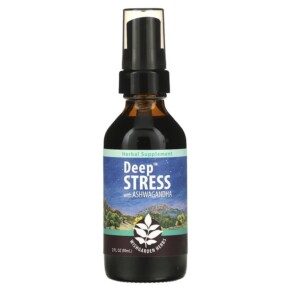 WishGarden Herbs Deep Stress with Ashwagandha 2 fl oz (59 ml) 656490360720