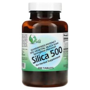 World Organic Silica 500 200 Tablets 726899597994